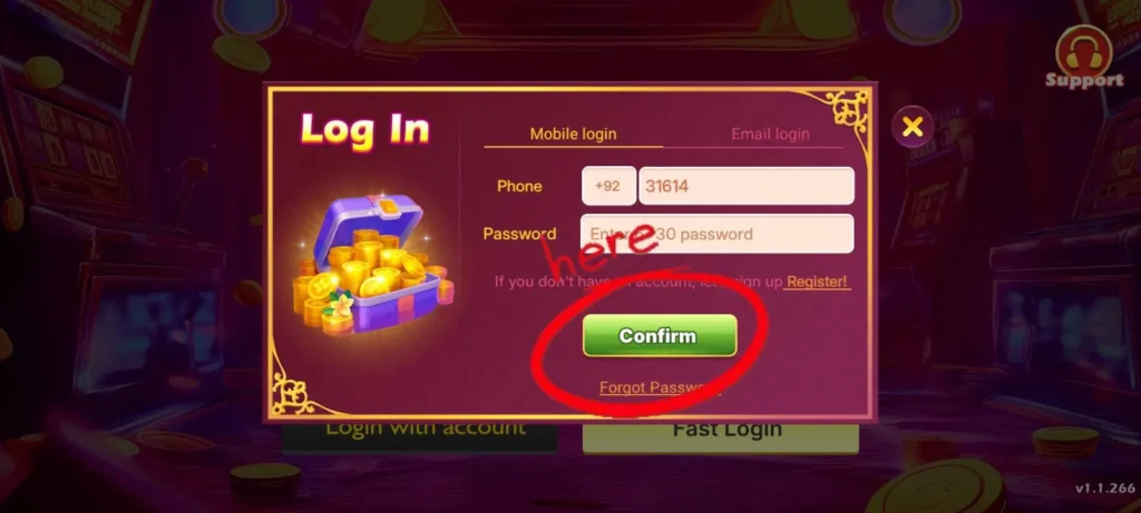 Pak 555 online Login